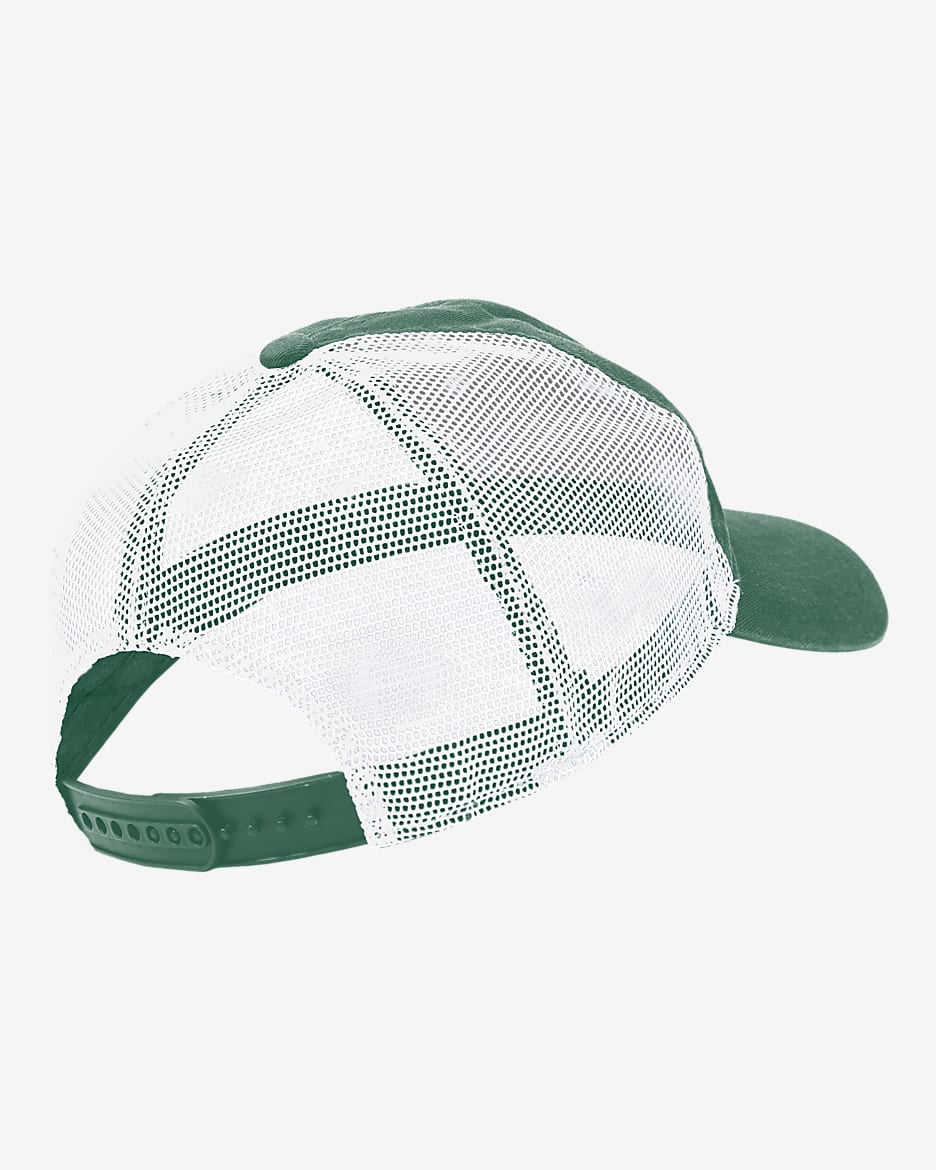 Nike trucker cap green sale